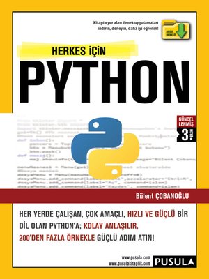 cover image of Herkes için Python